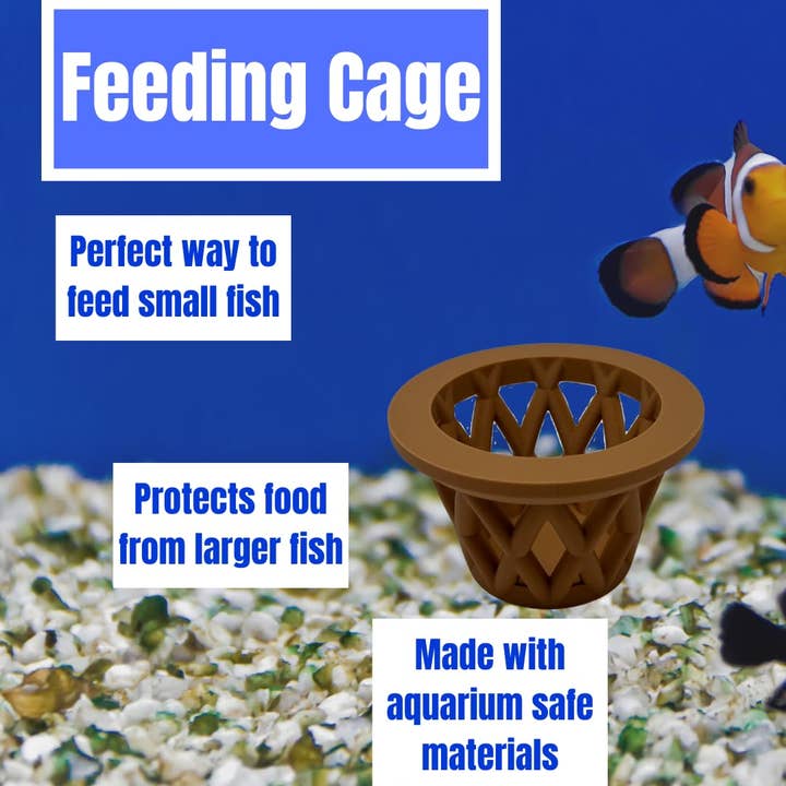 Chatelet - Wholesale Pet Bowl - Cat/Dog - Chatelet Aquarium Fish Feeding Cage | Small Fish Feed Cage | Floats at Surface & Keeps Larger Fish Out | Made in USA11