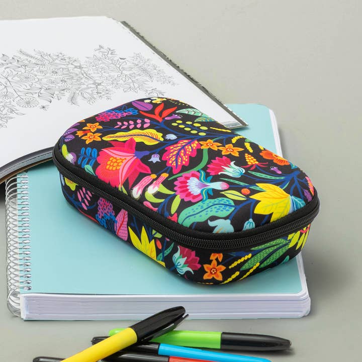 ZIPIT - Wholesale Etui - ZIPIT Bloemen Opbergdoos, Etui voor Meisjes1