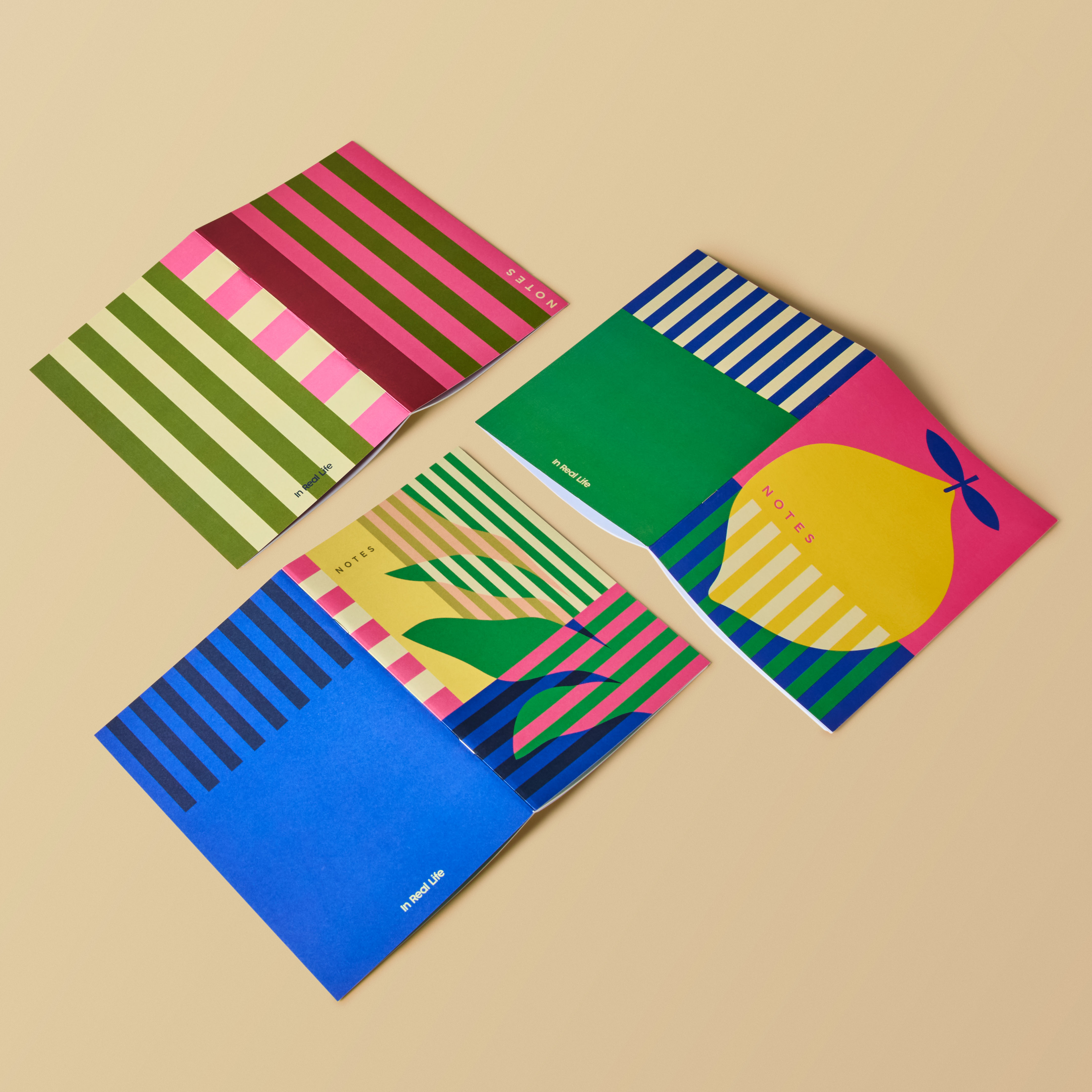 In Real Life – Engroshandel Notesbog – Sorrento Tropic Notesbog1