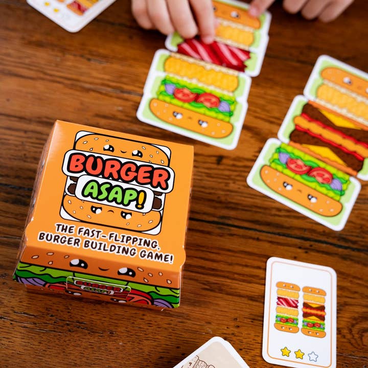 Blue Orange Games - Wholesale Card Game - Burger ASAP : The Speedy Burger Building Challenge!3