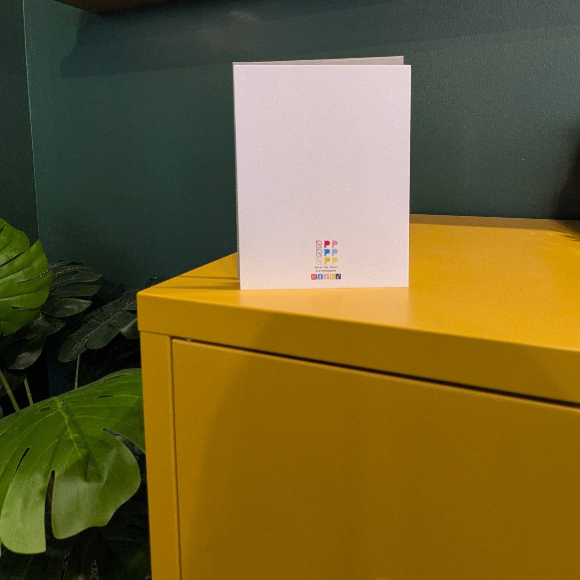 Retro Pop Paper - Wholesale Birthday Card - Happy Birthday Crossword Puzzle Greeting Card1