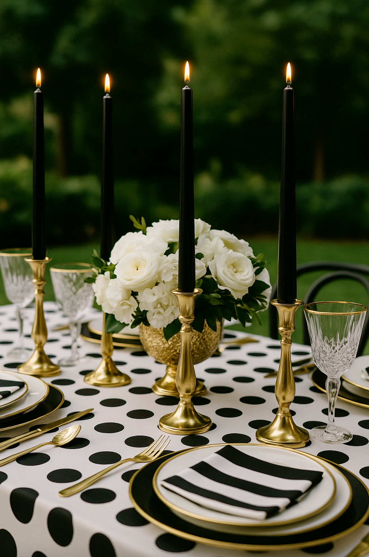 Elan Bazaar - Vendita all'ingrosso Candele cilindriche/candelieri - 24 candele affusolate nere senza fumo e senza gocce1