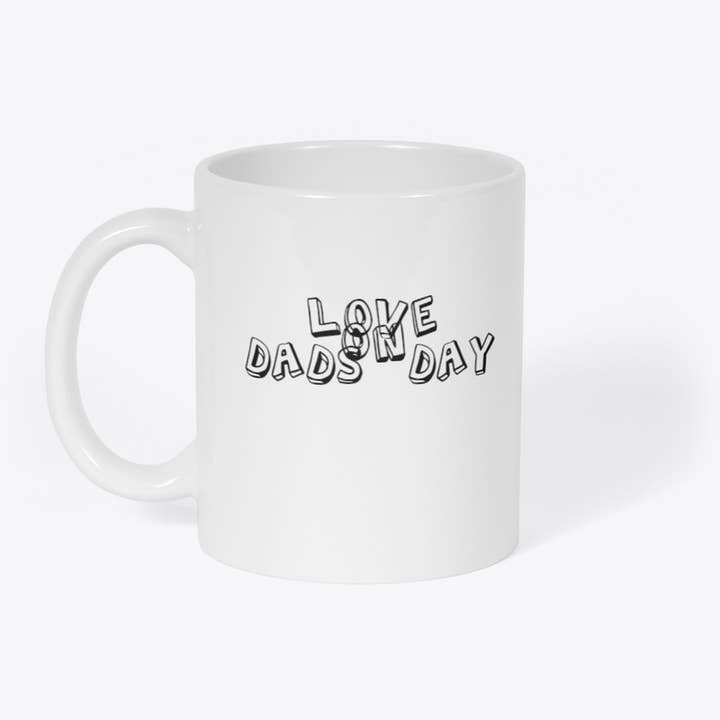 Mug « L'amour pour la fête des papas » pour la vente par Chloe's Angel T's
