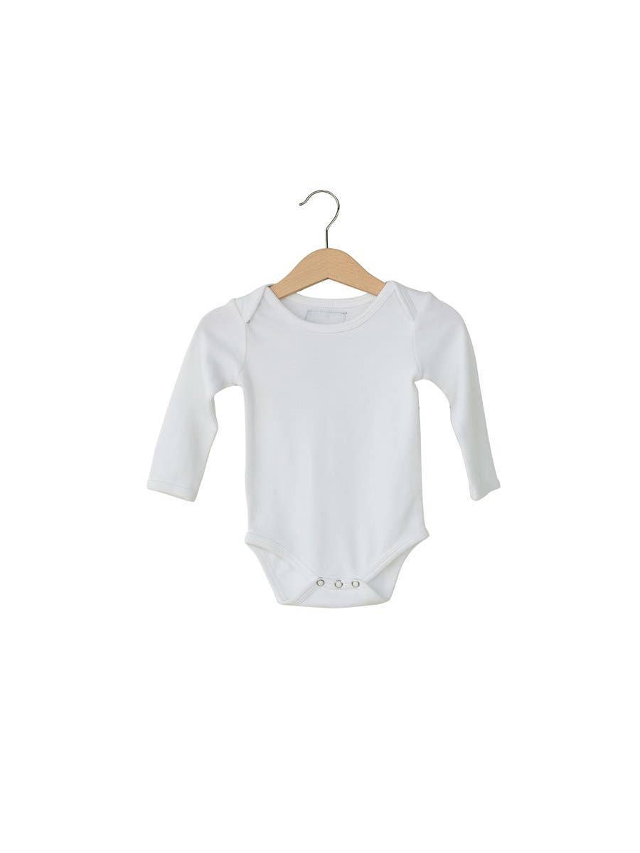 Modern Burlap - Wholesale Bodysuit (Non-Footed) - Baby - Organic Long Sleeve Bodysuit | Solids & Prints10