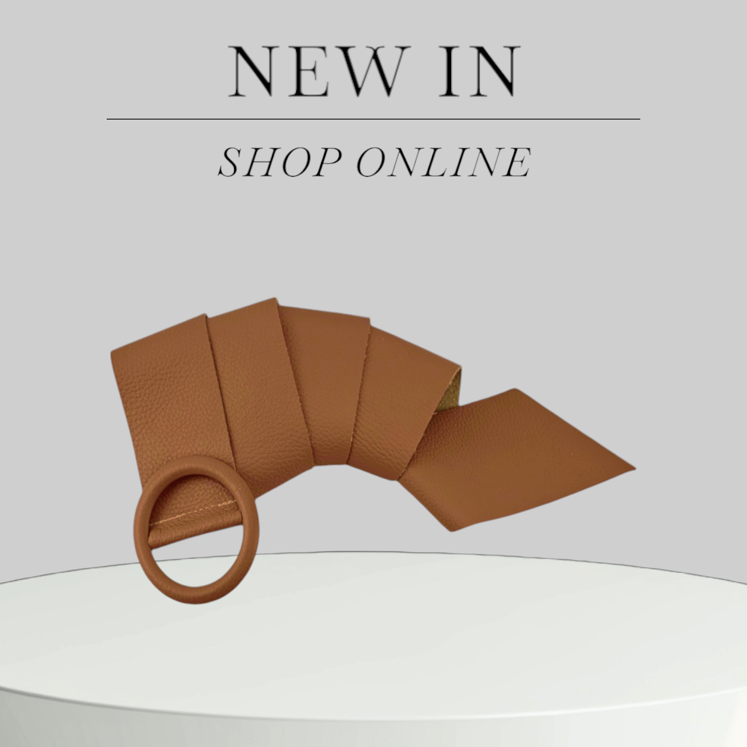 ITALIAN'S LEATHER – wholesale Belt – Women's – Claudia Cowhide Belt 22021838