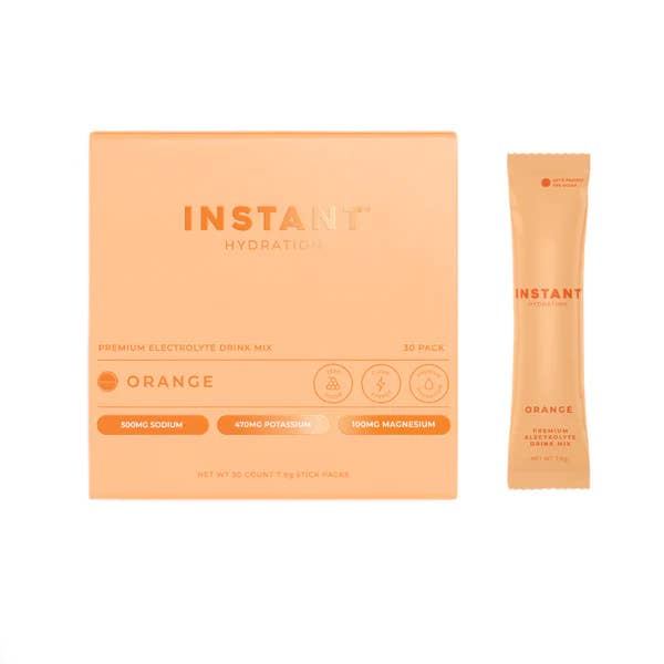Instant Hydration - Wholesale Powdered Health Drink - Premium Electrolyte Drink Mix: Orange