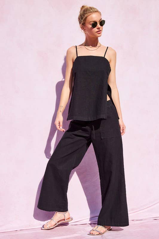 ILLA ILLA - Wholesale Top & Pant Set (NOT Loungewear) - Women's - Linen Top And Pants Set54