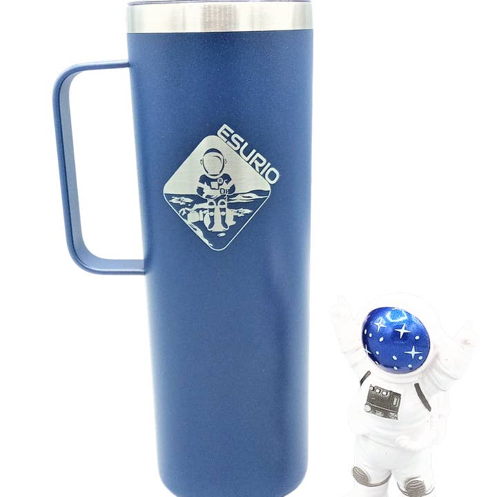 ESURIO - Vendita all'ingrosso Bicchiere/tazza termica - Bicchiere isolante Space Blue «Vega»