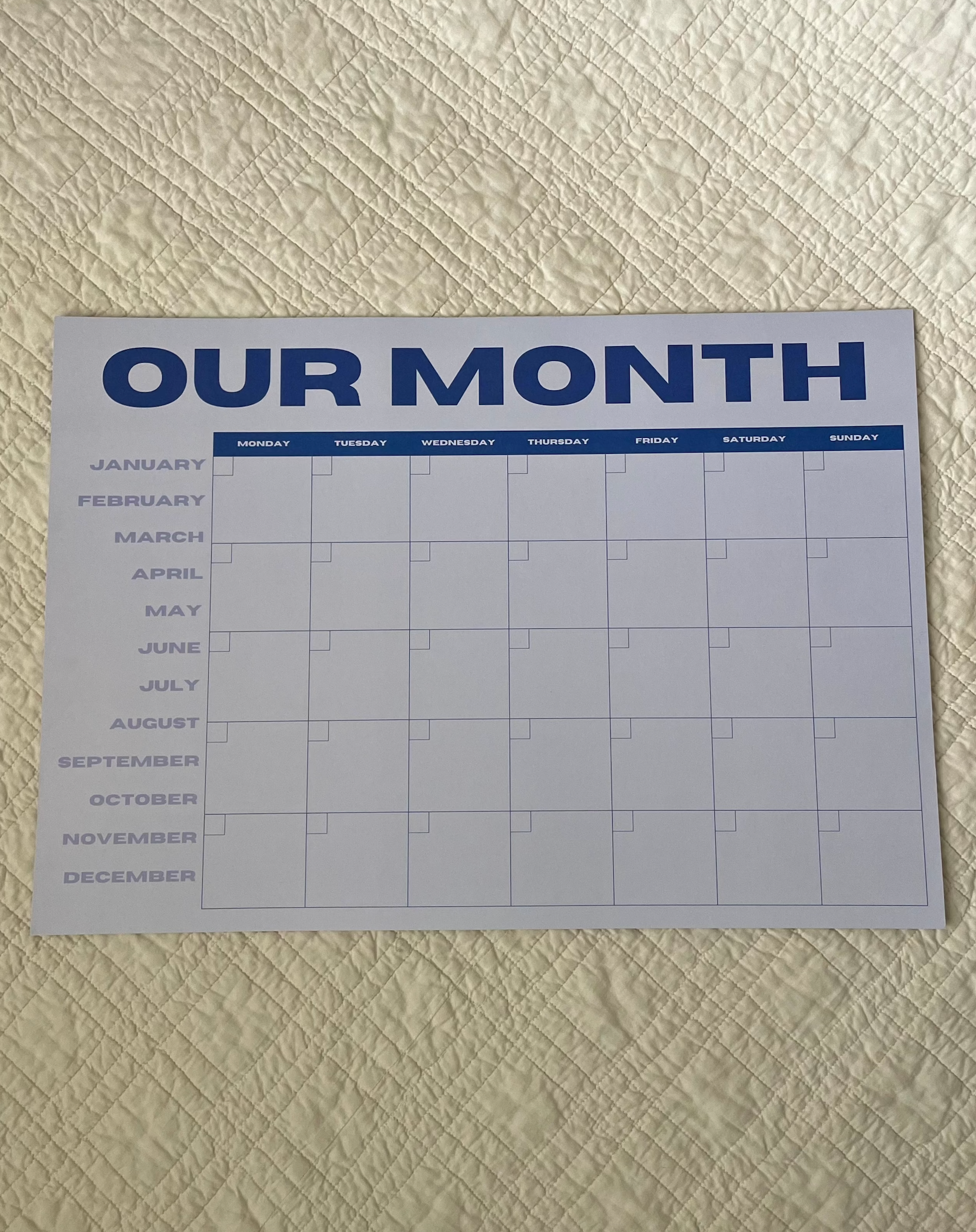 Sonderhaus – Engroshandel Planner – Vores månedsplanlæggerblok5