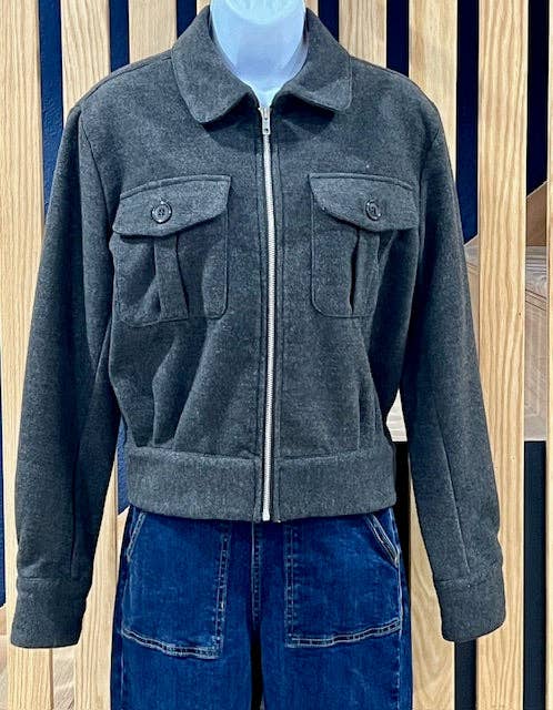 Astro Bettie - Wholesale Jacket - Women's - 1950s Ricky Jacket - Charcoal2