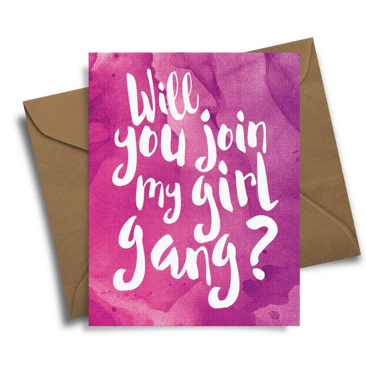 Vais Juntar-se à Minha Gang? por atacado de Radical Hearts Print Lab