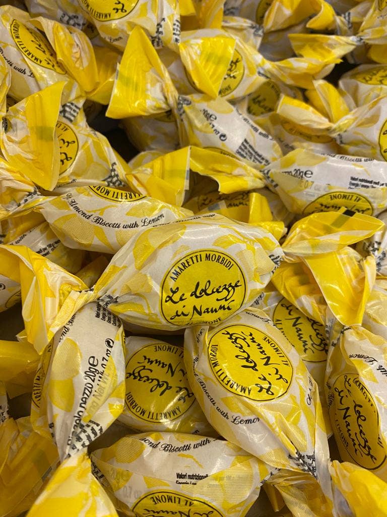 Le Dolcezze di Nanni - Vente Biscuits - Macarons moelleux au citron 2851, fabriqués en Italie avec amour1
