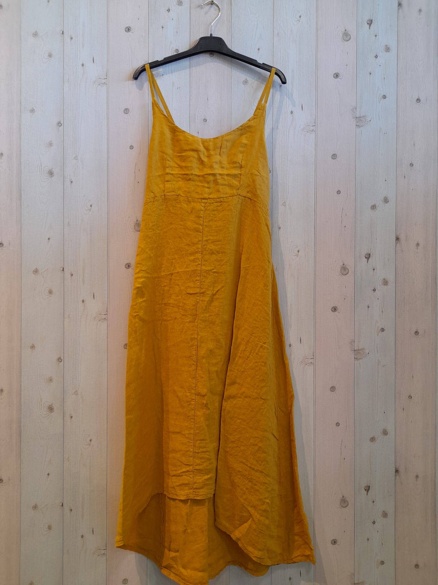 Linen & More - Wholesale Dress - Women's - REF 33195 100% LINEN STRAPPY DRESS
12