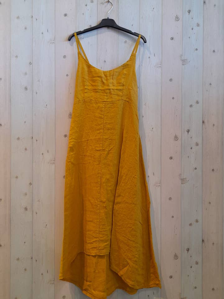 Linen & More - Wholesale Dress - Women's - REF 33195 100% LINEN STRAPPY DRESS
12