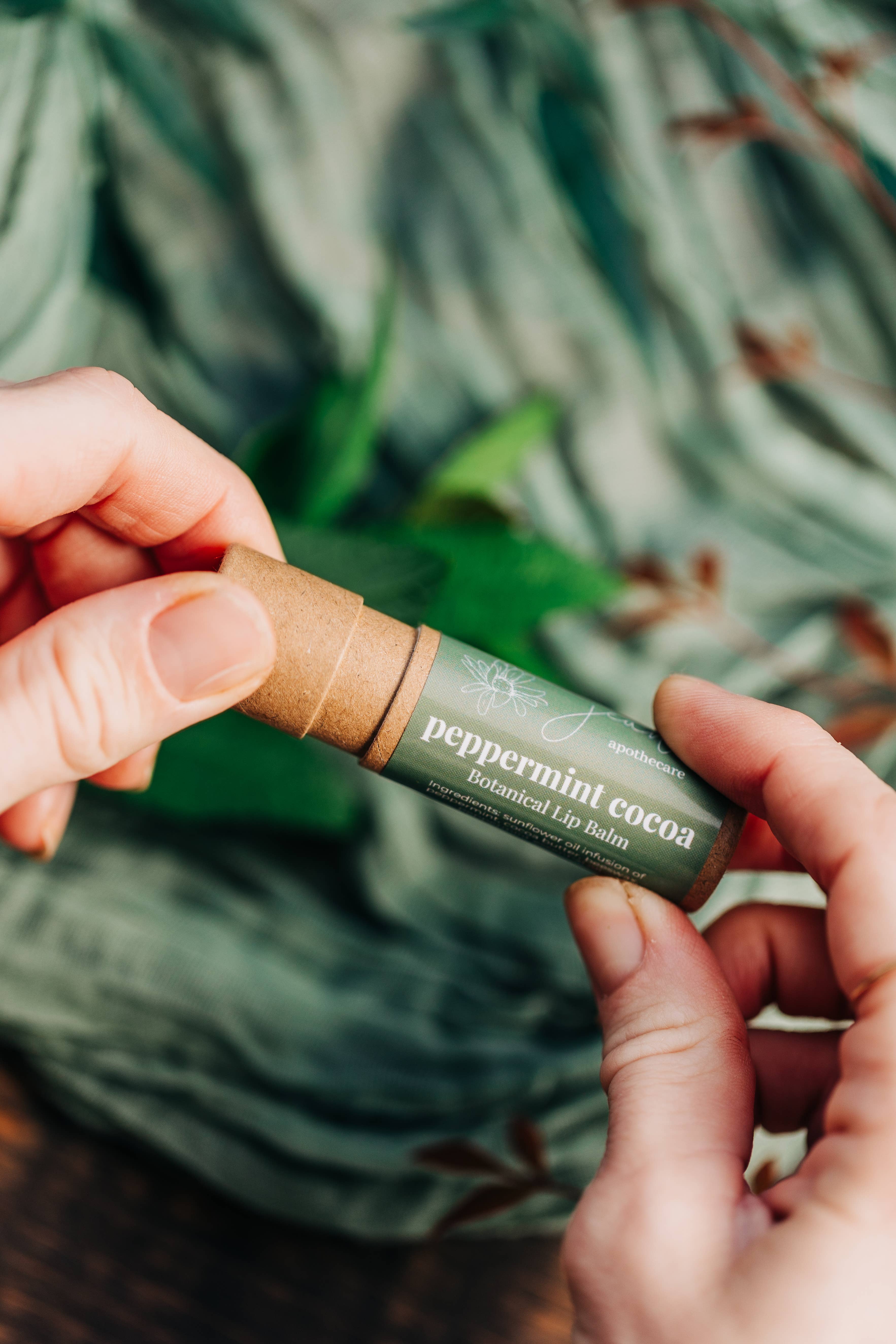 Jean's Apothecare - Wholesale Lip Balm - Peppermint Cocoa Lip Balm | Eco-Friendly Stocking Stuffer 5