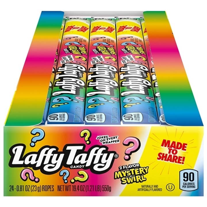 Shop The King - Wholesale Taffy - Laffy Taffy Rope Mystery Boxes 24ct