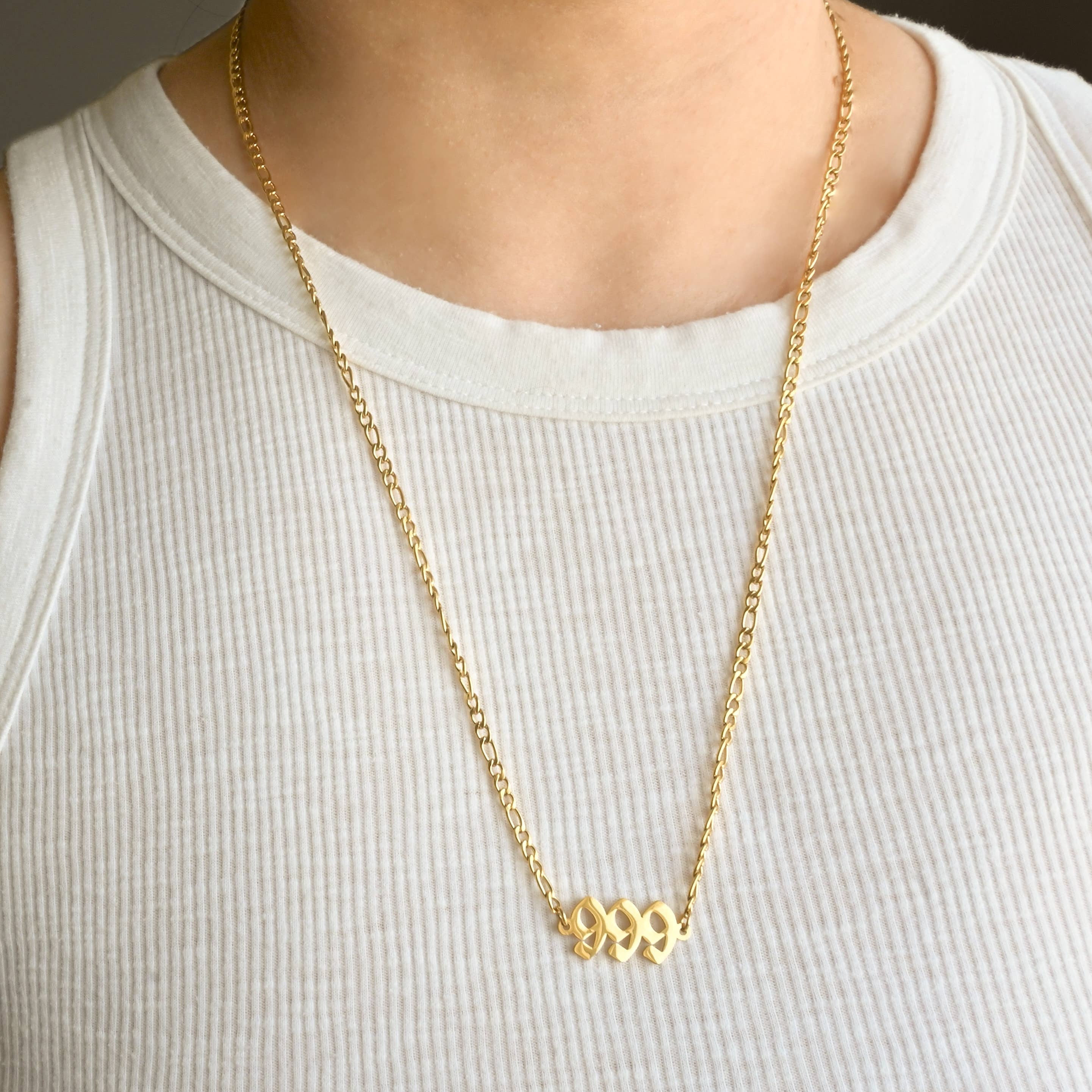 Blueyejewelry - Wholesale Pendant/Charm Necklace - Angel Number Necklace - Tarnish-free Lucky Number Necklace3