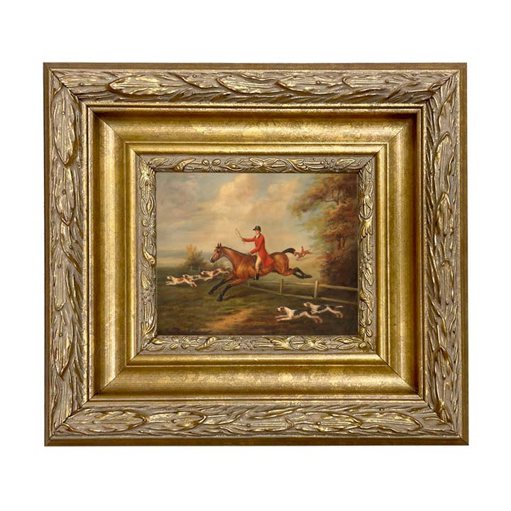Madison Bay Co. - Historical Home Decor Reproductions - Wholesale Painting/Drawing - Fox Hunting Scene Vintage Painting Print on Canvas9