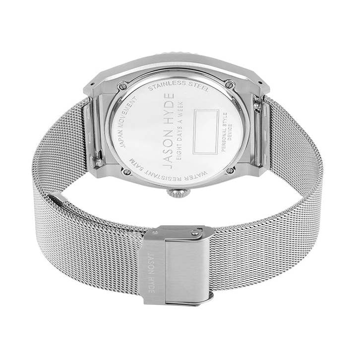 JEG HAR EN DATO | 40 MM UR GRØN URSKIVE - MESH REM for engroshandel hos JASON HYDE