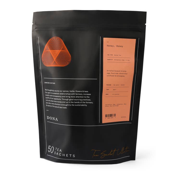 DONA - Wholesale Loose Tea - Bulk Sachets Herbal Tea (50 count)20