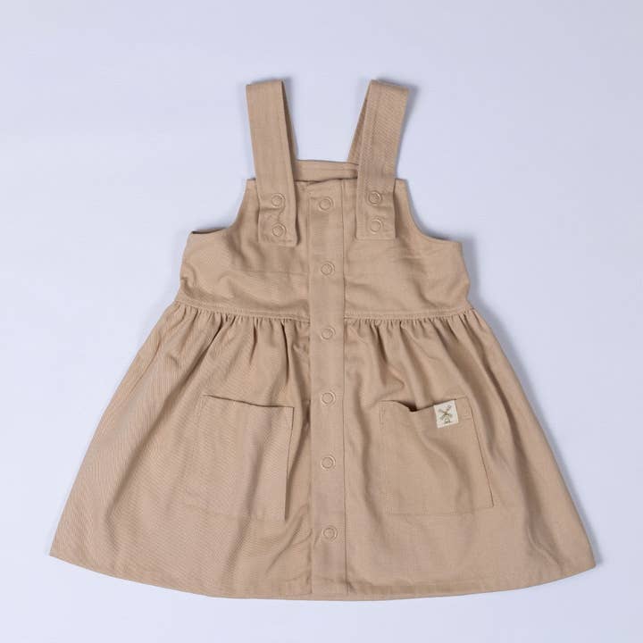Aneby – wholesale Dress – Kids – Girls Pleated Dress With Straps2