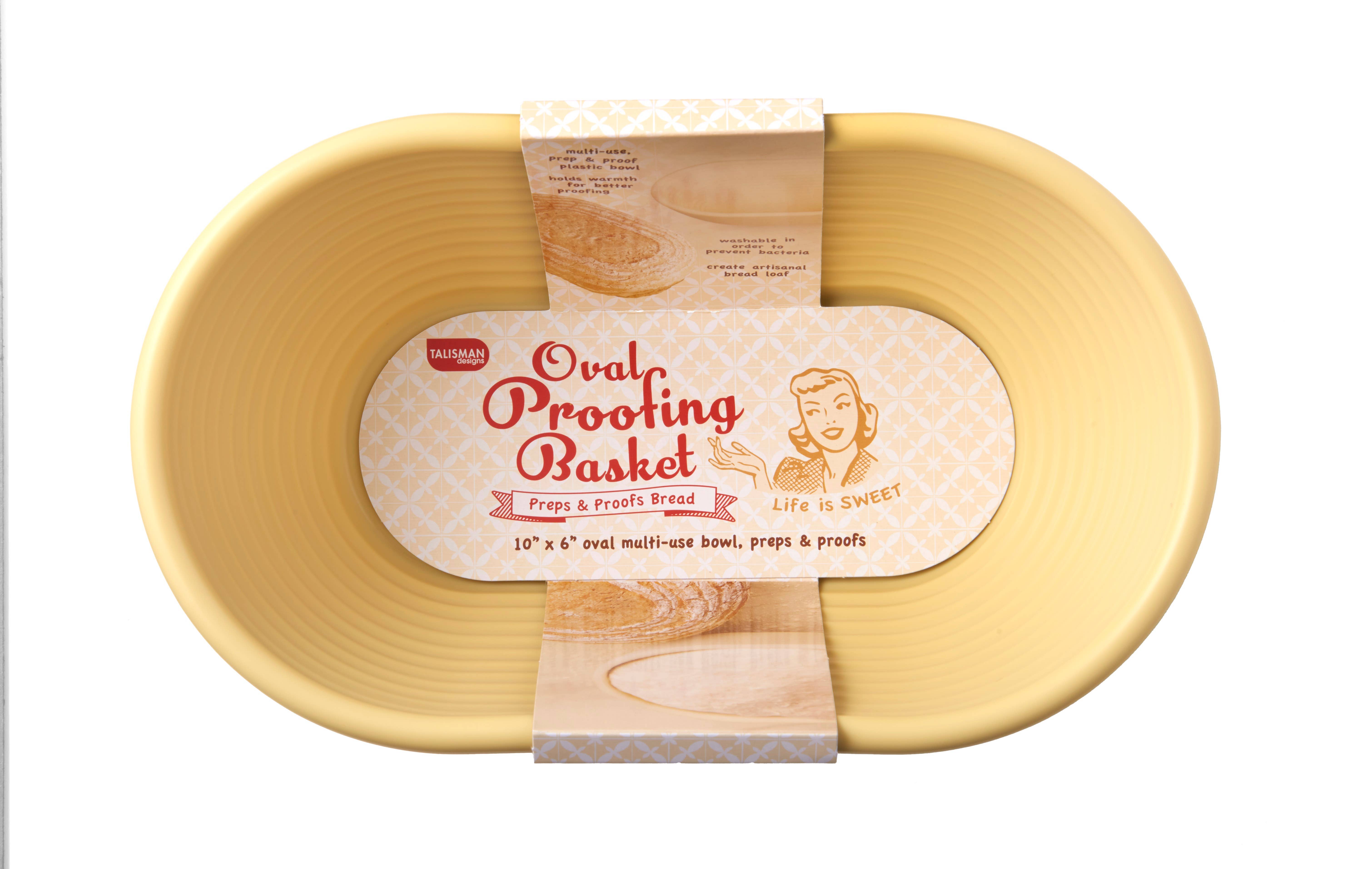 TALISMAN DESIGNS - Wholesale Kitchen Tool/Gadget - Oval Proofing Basket1