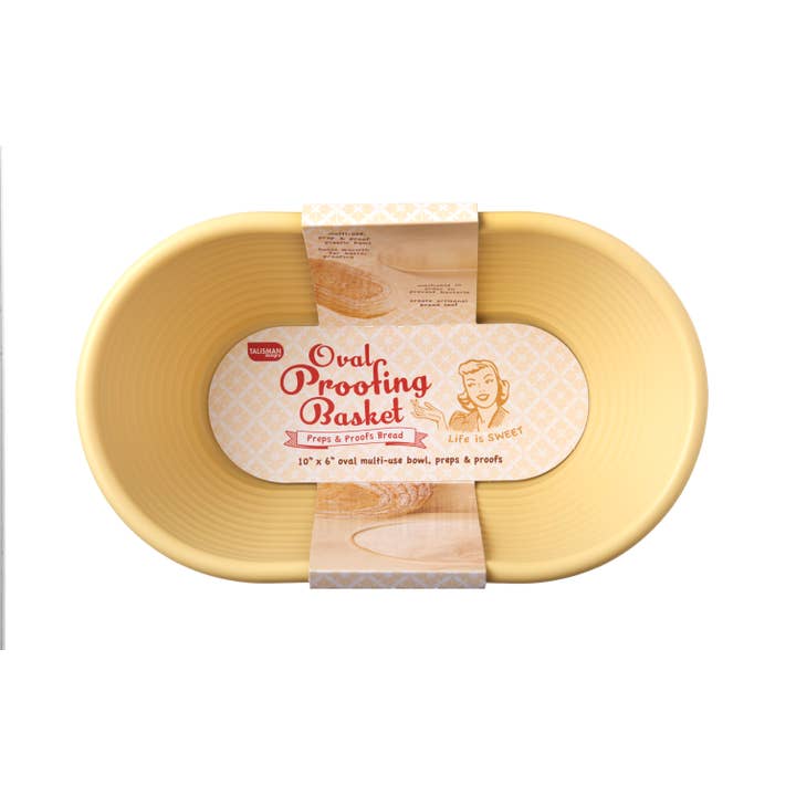 TALISMAN DESIGNS - Wholesale Kitchen tool/gadget - Oval Proofing Basket1