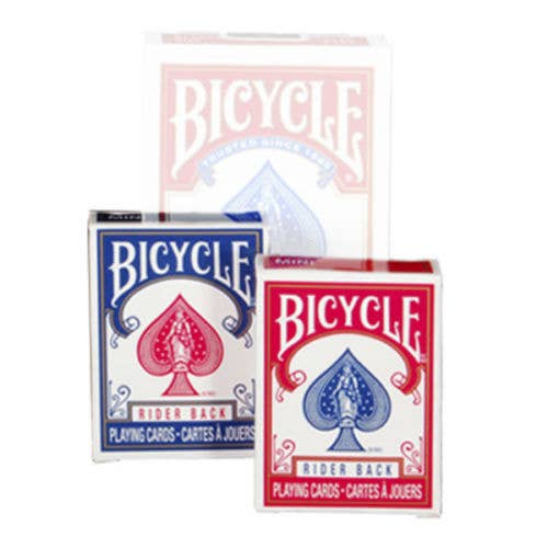 Cardshouse - Vendita all'ingrosso Carte da gioco - Mini mazzo di carte Bicycle Rider Back (rosso)