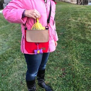 WoofPack Dog Walking Accessory Bag - Black for wholesale on Faire