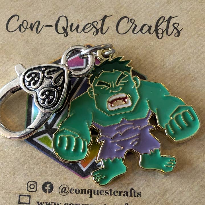 Con-Quest Crafts - Wholesale Jewelry Set - Superhero& Comic Inspired Earrings, Necklaces & Zipper Pulls13