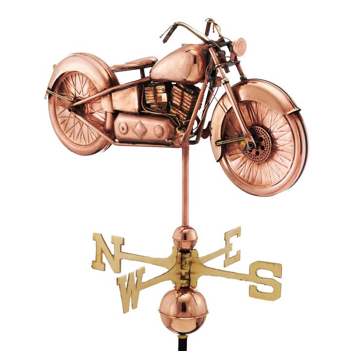 Motorcycle Weathervane for wholesale by Good Directions