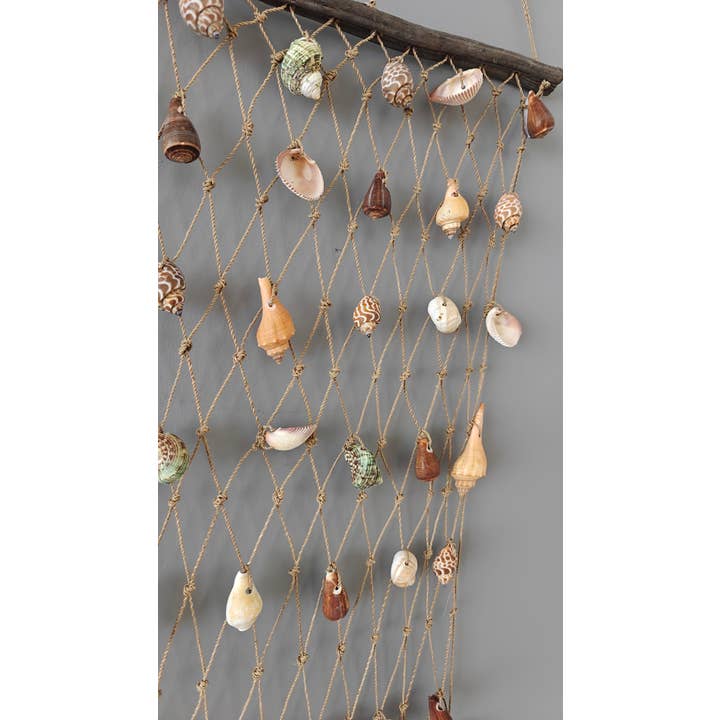 Product Import Holland – wholesale Wall Accent – Shells net Large - decoration - coast - beach - interior1