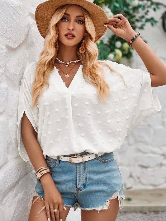 Love, Kuza - Venta al por mayor Blusa - Mujer - Blusa Swiss Bliss Dolman12