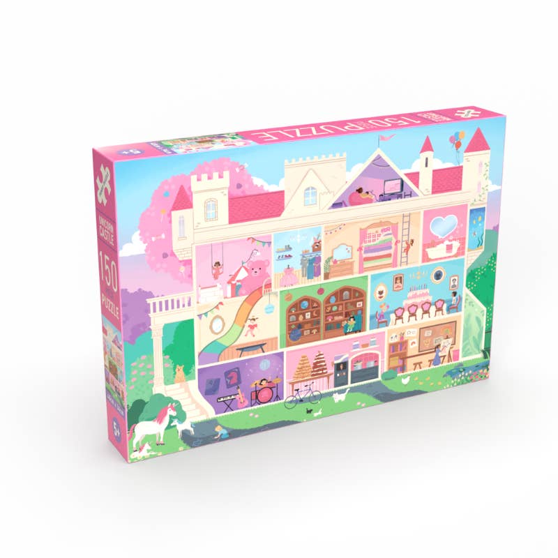 Penny Puzzle – wholesale Pussel - Barn – UNICORN CASTLE pussel med 150 XL bitar för barn 5+ år
