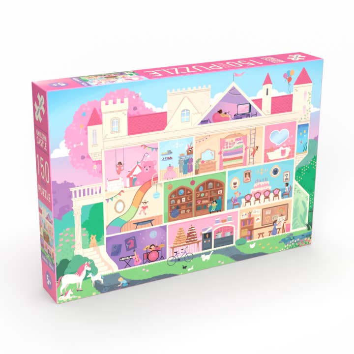 Penny Puzzle – wholesale Pussel - Barn – UNICORN CASTLE pussel med 150 XL bitar för barn 5+ år0