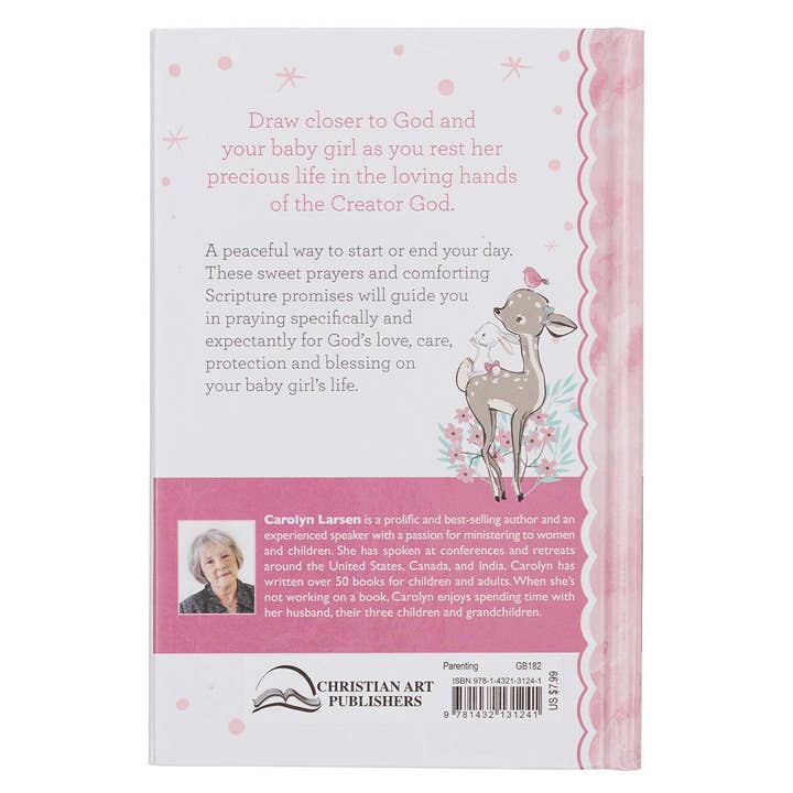 Christian Art Gifts - Wholesale Book - Kids - Kid Book Prayers for My Baby Girl Padded Hardcover