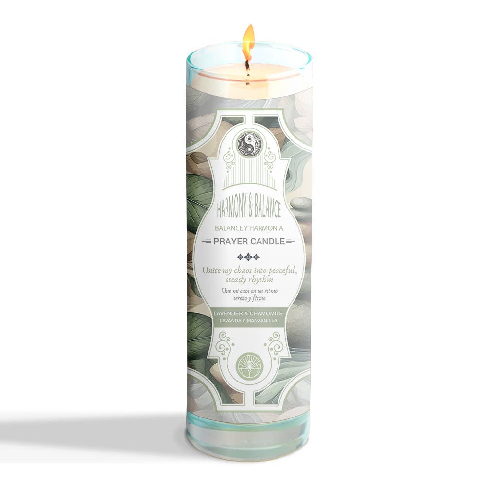 Designs by Deekay Inc. - Vente Bougie votive - Bougie de prière Harmonie et Équilibre 8" (9,5 oz)2