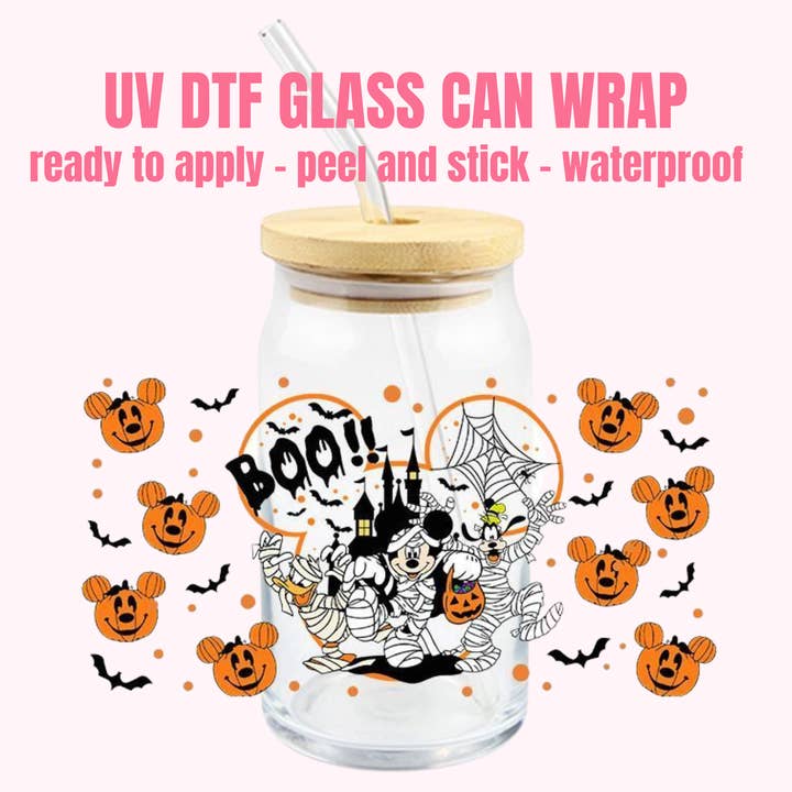 UV DTF BECHERFOLIE Halloween 91 für den Großhandel von One Stop Cups