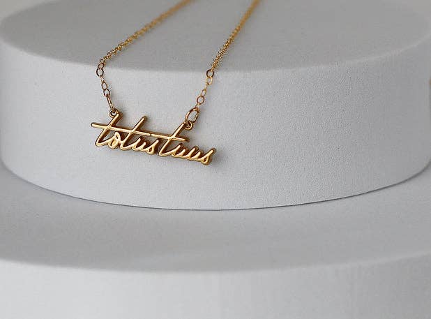 Naomi's Happy Place Shop - Wholesale Halskettinghanger - Totus Tuus3