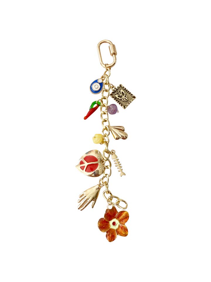 Whimsical Bag Charm for wholesale by Gemelli
