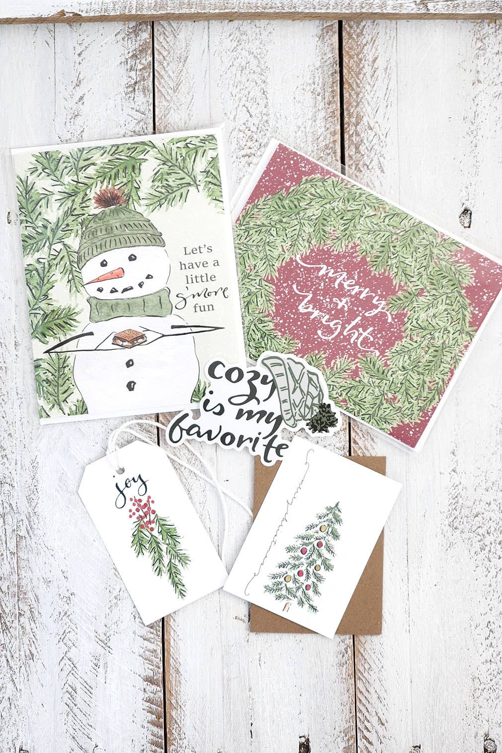The Painted Pen - Wholesale Christmas Card - Holiday Themed Christmas Card Starter Pack2