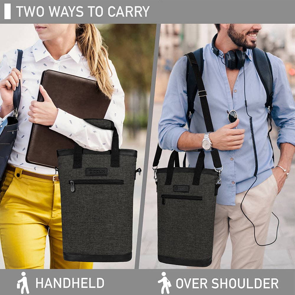 OPUX – wholesale Vinkasse – Klassisk vinväska för 2 flaskor36