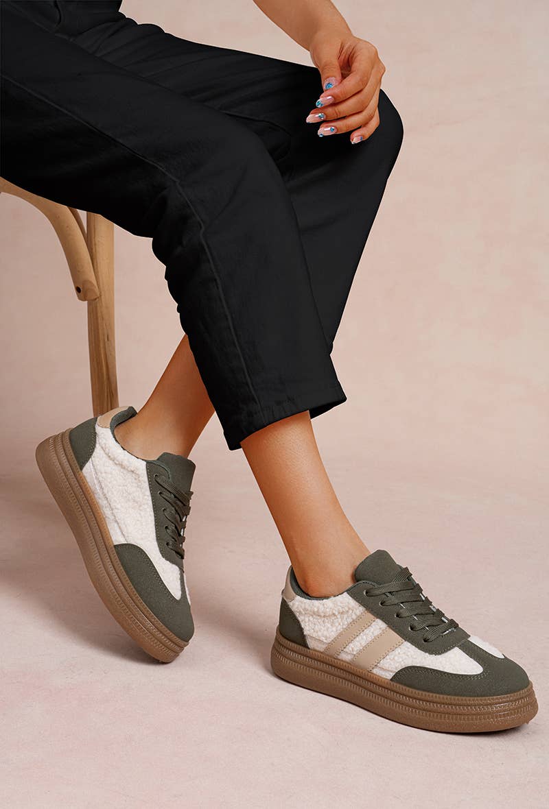 LADY GLORY - Wholesale Lifestyle Sneakers - Women's - Low-top sneakers with gum sole Comfort & style for winter10