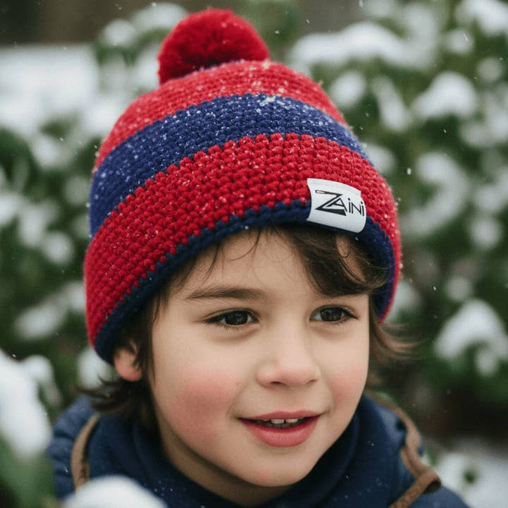 Tilly Kids Beanie Bobble Hat for wholesale by ZAINI Lifestyle Ltd