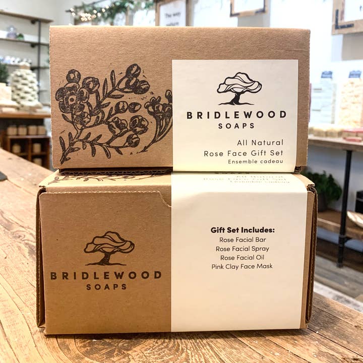 Bridlewood Soaps - Wholesale Facial Care Set/Kit - All Natural Face Care Gift Set