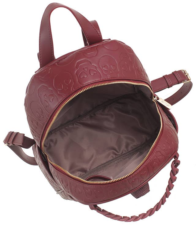 Bessie London – wholesale Backpack – Women's – SKULL CHAIN BACKPACK8