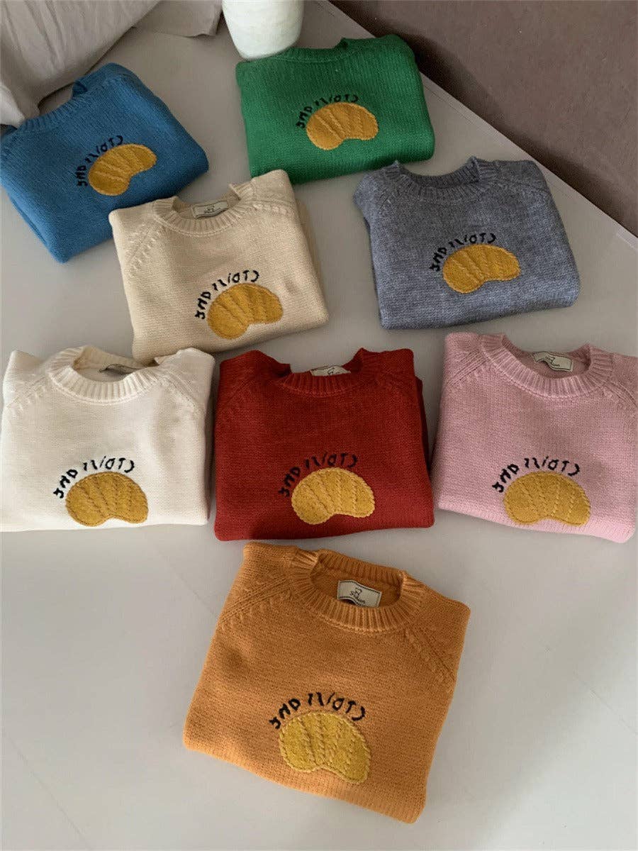 Marayn - Wholesale Knit Sweater - Women's - Cute Korean Style Cartoon Letter Knit Sweater38