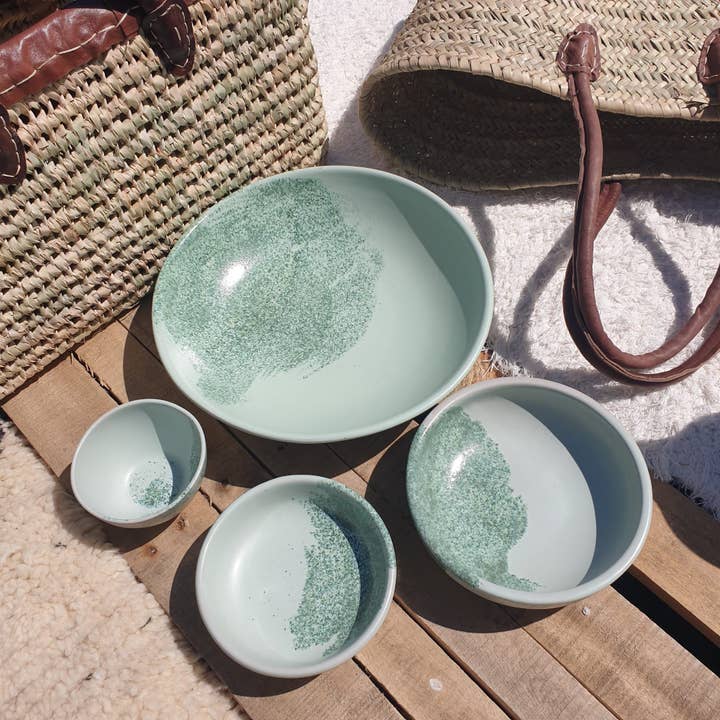 Hand Painted Spanish Ceramic Fruit, Serving Bowl for wholesale by Jarapa