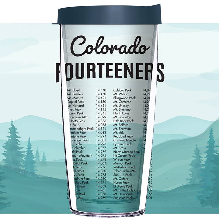 Colorado Fourteeners (14-ners) Mountain Peaks over 14,000 for wholesale by FREEHEART