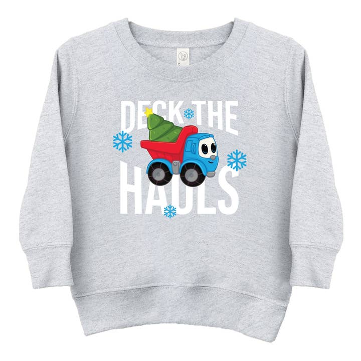 Leo Lastbilen Dæk Lasten - Småbørns Grafisk Sweatshirt for engroshandel hos The Juniper Shop Wholesale